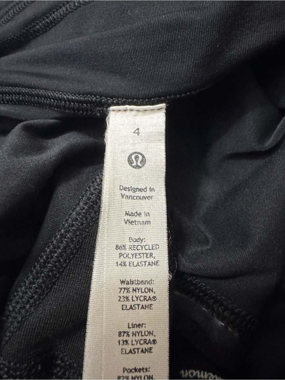 Lululemon Black Camo Pace Rival Skirt - Picture 6 of 8